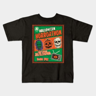 Halloween Horrorthon Kids T-Shirt